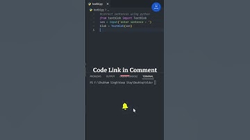 correct spelling of any given sentence using python #shorts #short