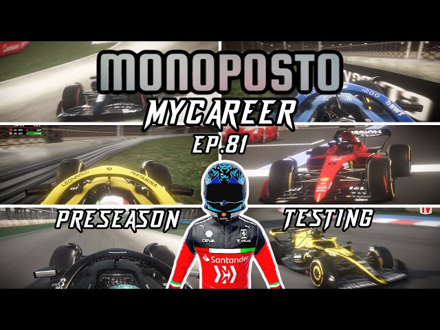 Monoposto MyCareer Ep.81 SEASON 5 PRESEASON! class=