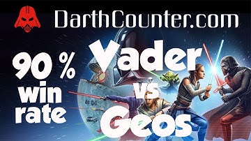 Vader vs Geos SWGOH 5v5