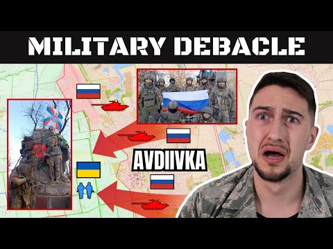 Ukraine ABANDONS Avdiivka Triumphal Russian Flag Raising