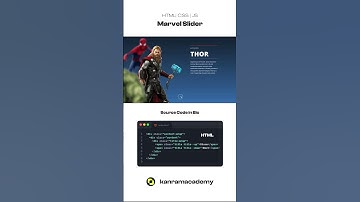 Today reel is about how to create a marvel slider Complete Code  https