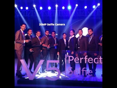 Launch of Vivo V5 Smartphone With 20MP Moonlight Front Camera For Selfie in Goa