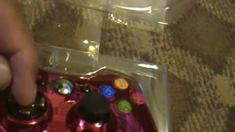 XBox 360 Chrome Series Controller Unboxing