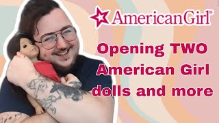 Opening an American Girl package sent with other treats! - British AG lover