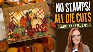 NO STAMPS! 🍂 All Die-Cut Fall Card