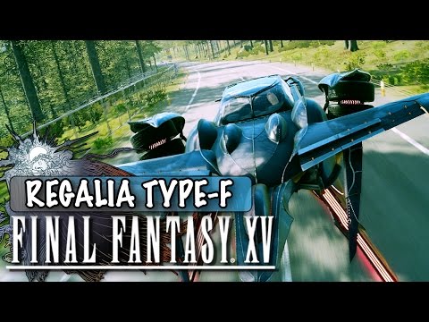 Vidéo: Final Fantasy 15 A Vraiment Une Voiture Volante