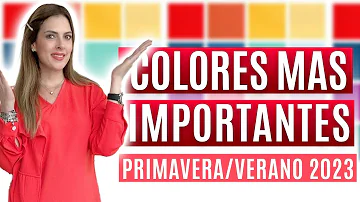 ¿Cuál es el color de moda para la primavera de 2023?