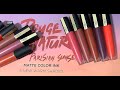 L'Oreal Parisian Sunset Rouge Signature Lip Swatches and Review