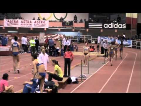 Women's 4x2laps FINALS. The 2011 Romanian Indoor C...