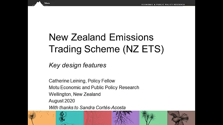 NZ ETS key design features - English Subtitles