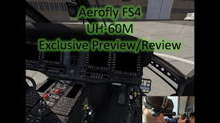 Real Blackhawk Pilot tries new Aerofly FS4 UH-60M in VR- EXCLUSIVE Preview/Review! Should you buy?