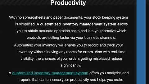 Top 4 Benefits of an Automated Inventory Management System!