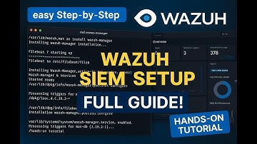How to Set Up Wazuh SIEM: Step-by-Step Installation & Configuration Guide (Beginner Friendly)