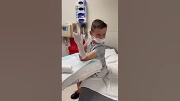 Broken Hand After Stacyc Crash Shorts 
