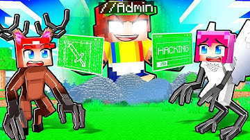 Using Admin Commands on One 99 Nights Raft in Minecraft!