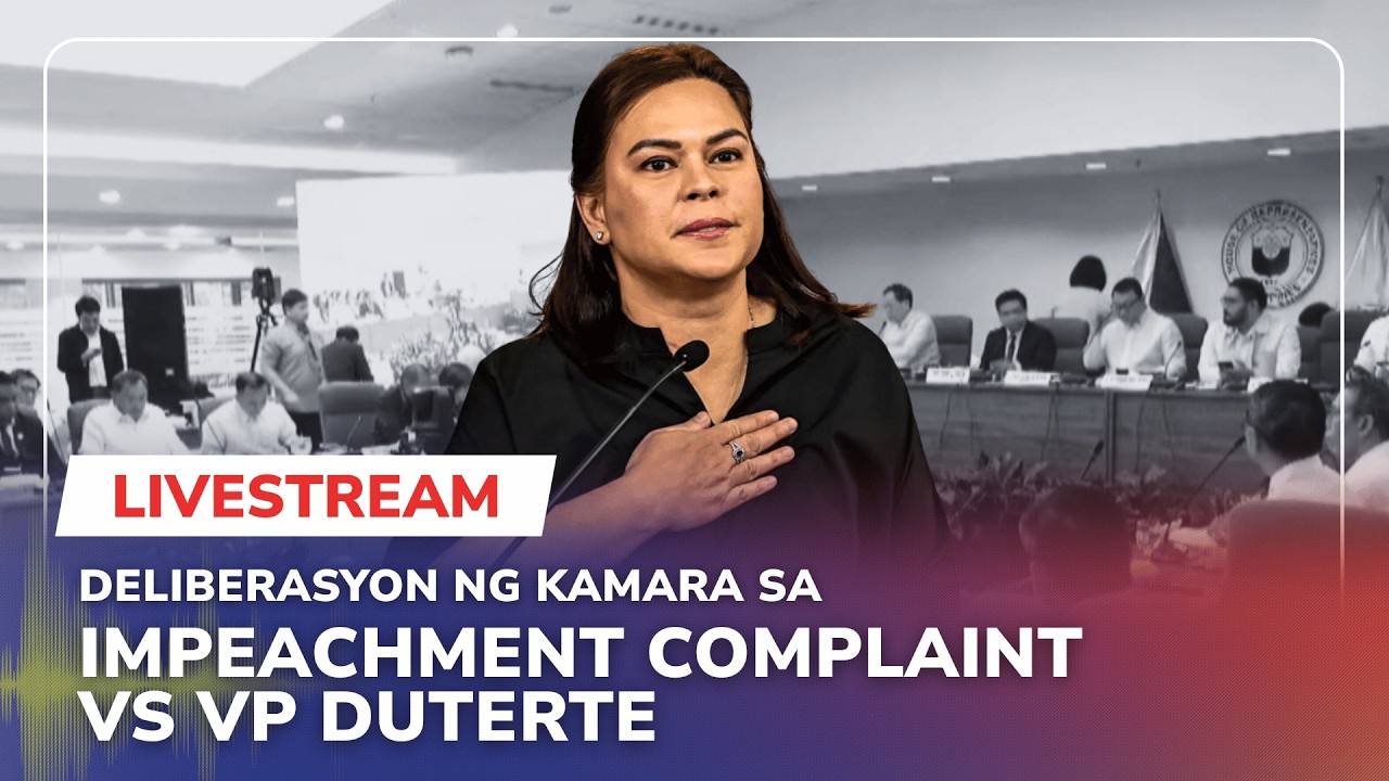 LIVE: House panel resumes VP Duterte impeachment deliberations | DZMM Teleradyo (04 March 2026)