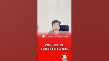 Combo sách Excel dành cho dân văn phòng #daotaotinhoc #tinhocvanphong  #excel ##thayvinhtinhoc