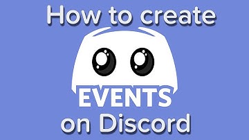 How to create events on Discord