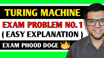 Turing Machine Exam Problem No. 1