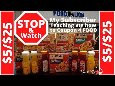 Food Lion Couponing 4 Grocery Must Watch Couponing W My Subscriber Using 5 25 Fm Dg 16 Items 7 Youtube