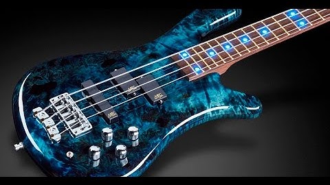 Warwick Custom Shop Masterbuilt - Streamer LX Birdeye Poplar Top Dark Blue High Polish #16-3228