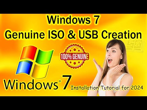 Windows 7: Genuine downloads, Installation, Multi-Edition ISO, USB Guide! 2024