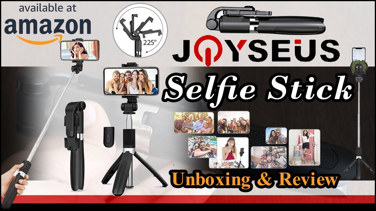 JOYSEUS Selfie Stick | review - YouTube