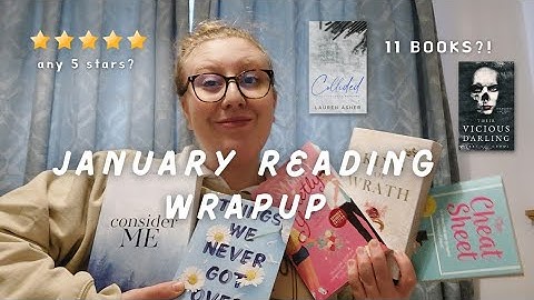 All The Books I Read In January | January Reading Wrap Up 📚🧚🏽
