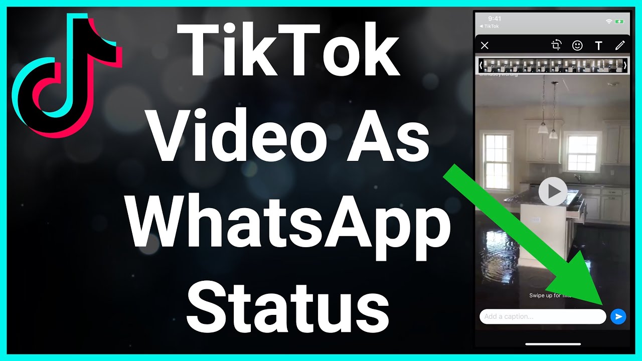 How To Add TikTok Video To WhatsApp Status YouTube