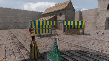 Frozen game in Unity - prototype