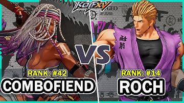 KOF XV 🔥 Combofiend (Darli/Ralf/Ryo) vs Roch Kiss (Isla/Ryo/Rock) 🔥 Steam