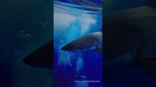 Great White Shark filmed at Guadalupe