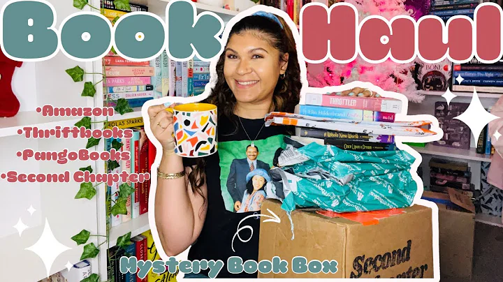 BOOK HAUL ☕️ | BOOK UNBOXING | 20+ BOOKS (Amazon, Thriftbooks, PangoBooks, Second chapter Crate)