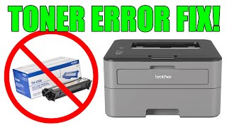 OVERRIDE Brother HL-L2300D Printer Low Toner Reset Error FIX screenshot 5