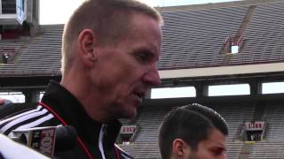 Gary Andersen Post-Practice 4/10/2014