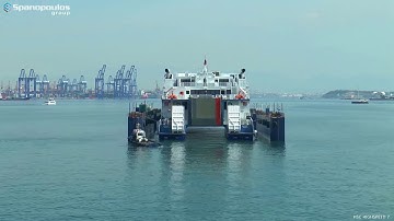 «HIGHSPEED 7» INCREDIBLE VIDEO IN FLOATING DOCK OF SPANOPOULOS GROUP !!!