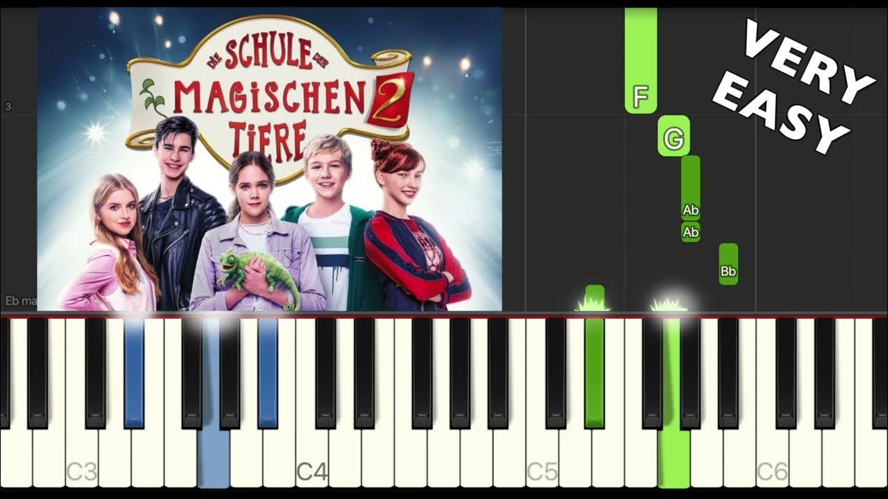 Kann mich irgendjemand hören? VERY EASY piano. Schule der magischen