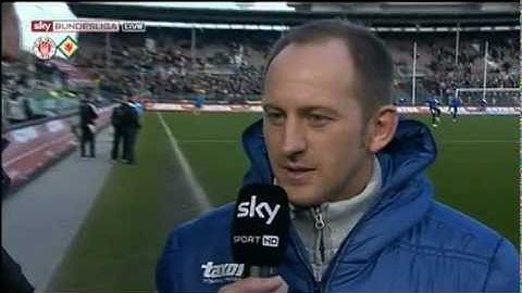 Torsten Lieberknecht vor dem Spiel gegen St. Pauli