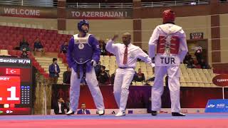 Korea vs Turkey.  Male. World Taekwondo World Cup Team Championships, Baku-2016.