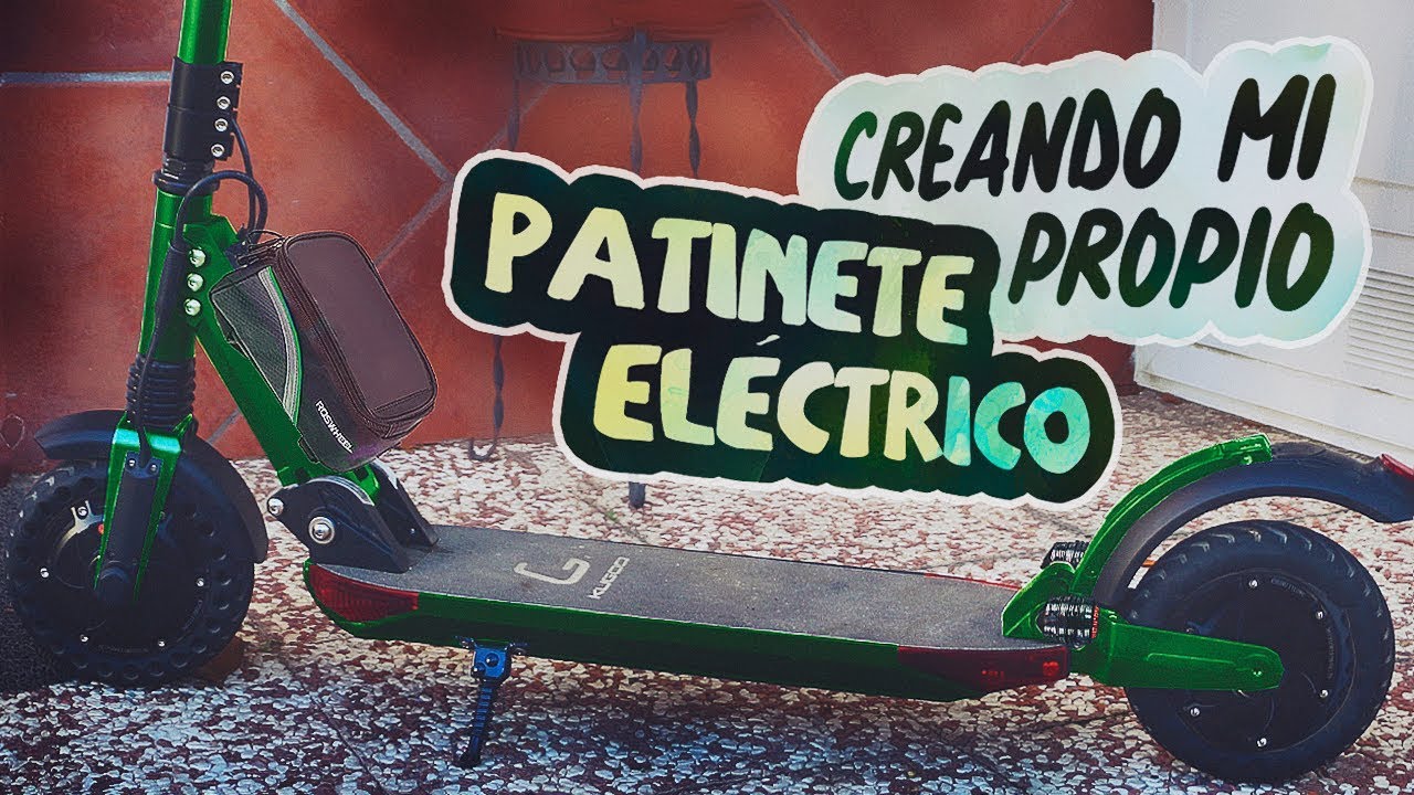 Creando mi propio ELÉCTRICO 🛴🔧 Boceto e ideas del "KUGOO S1