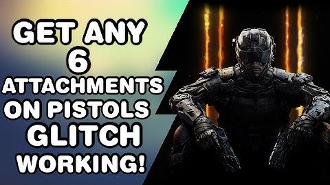 BO3 HOW TO GET 6 ATTACHMENTS ON ANY PISTOL (UPDATED PS4 ONLY)