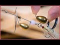 How to make an Adjustable sinker for the Inline-Spinner lures.