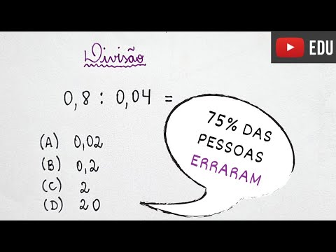 Se liga no bizu em divisão de números decimais #aula #matematica