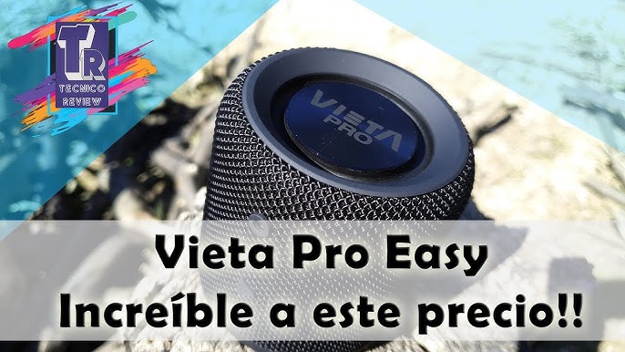 Altavoz inalámbrico - Vieta Pro Easy 2, 20 W, Resistente al agua,12h,BT 5.0