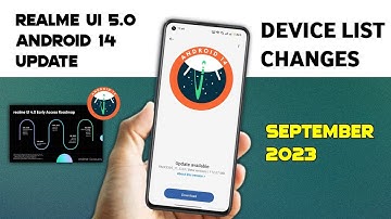 Realme UI 5.0 Android 14 Update List & Roadmap new changes in September 2023 | New Device Listed