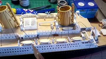 Academy 1/400 RMS Titanic Part 11