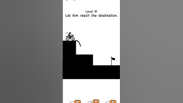 Draw 2 save 3 game play video motorcycle level 21 #subscribe #youtube shorts#views #like #popular #