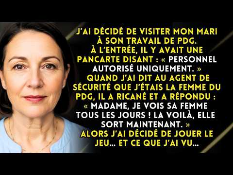 J’ai décidé de surprendre mon mari à son travail de PDG… mais ce que j’y ai vu m’a glacée