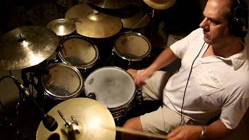 Toto - I'll Be Over You drum cover By Steve Tocco