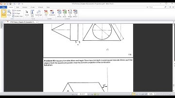 Isometric Projections Combinations of Solids Part 7